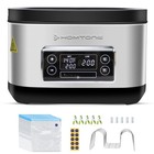 Sous Vide Cooker, 8 Quart Temperature Control Sous Vide with Timer, Stainless...