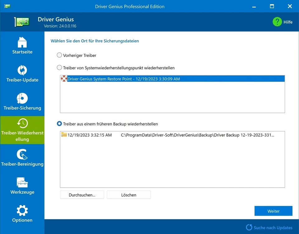 Driver Genius 25 Professional (2025) für 3 PC / 1 Jahr Download (Key) - Bild 3 von 4