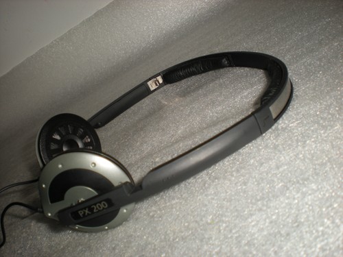 Seltene Sennheiser PX-200 Faltbare Kopfhörer Kabelgebunden On-Ear OHNE OHRPOLSTER - Bild 10 von 12