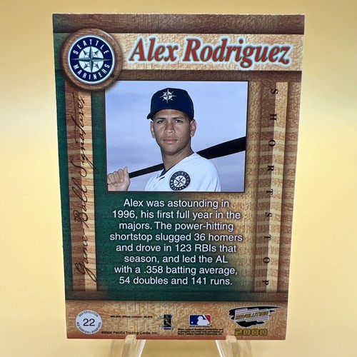 Alex Rodriguez Pacific Revolution MLB Game Ball Signature #22 - Picture 5 of 5