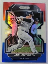 Anthony Rizzo 2022 Panini Prizm Red White & Blue Prizm #126 New York Yankees