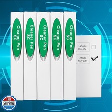 fyboptwu - 5 pcs Fiber Optic Cleaner Fiber Optic Tools Cleaing Pen for FC, SC