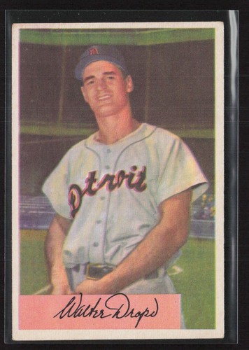 1954 Bowman #7 Walt Dropo - EX/EX+ Set Break!