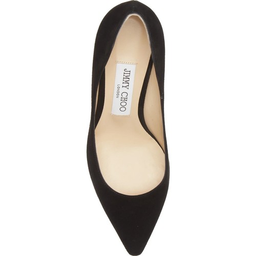 Jimmy Choo Pumps Romy 65 schwarz Wildleder spitz 39,5 - Bild 3 von 9