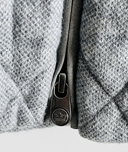Peter Millar Men's Logo Quilted Vest Merino Wool Blend Mountain Side Mills Sz L - Picture 4 of 9