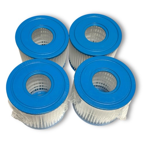 4er Pack Typ D Schwimmbadpumpe Filterkartusche Typ D/VII - Bild 3 von 6