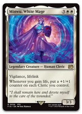 Minwu, White Mage #26 (NM) Final Fantasy FIN Magic MTG