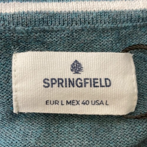 Springfield, Pullover, Größe: L, Grün, Einfarbig, Herren #R8I - Bild 3 von 4