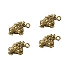  2 Count Einzigartige Desktop -Ornament Antiquitätenstil -Anhänger