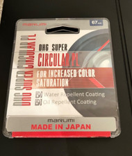 Marumi 67mm DHG Super Circular PL Polarizing Filter CR P.L.D.