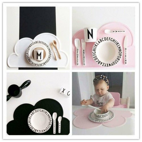 Nuevo mantel individual de silicona en forma de nube aprobado por la FDA para niños - Imagen 4 de 10