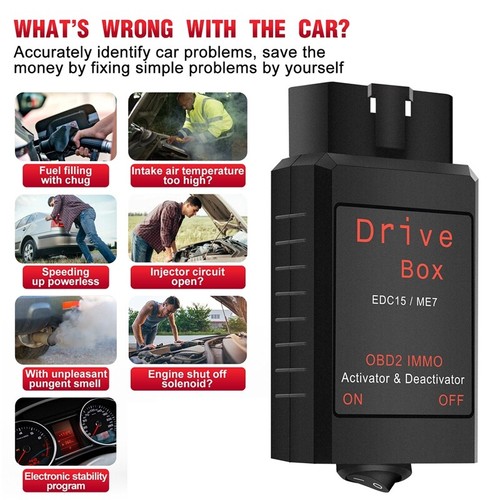 Antriebskasten EDC15/ME7 OBD2 IMMO Deaktivator Activat OBD2 Antriebskasten 8070 - Bild 3 von 7