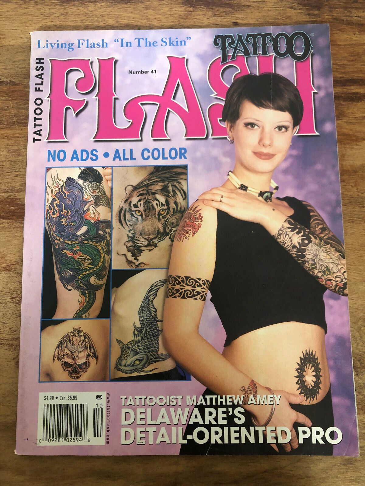 Vintage Flash Tattoo Magazine #41 October 2000 Tiger Tribute Matthew Amey 9281025948 | eBay Vintage Flash Tattoo Magazine #41 October 2000 Tiger Tribute Matthew Amey 9281025948 | eBay
