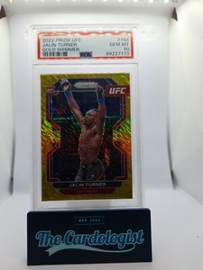 Jalin Turner Gold Shimmer Prizm Rookie 4/5 PSA 10 2022