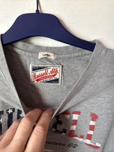 t shirt atletica russell vintage - Foto 3 di 7