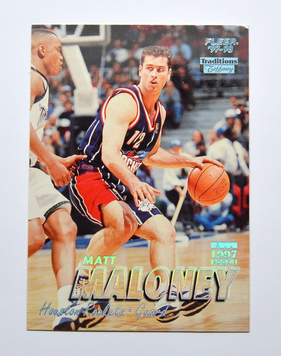 1997-98 Fleer Tiffany Collection #192 Matt Maloney