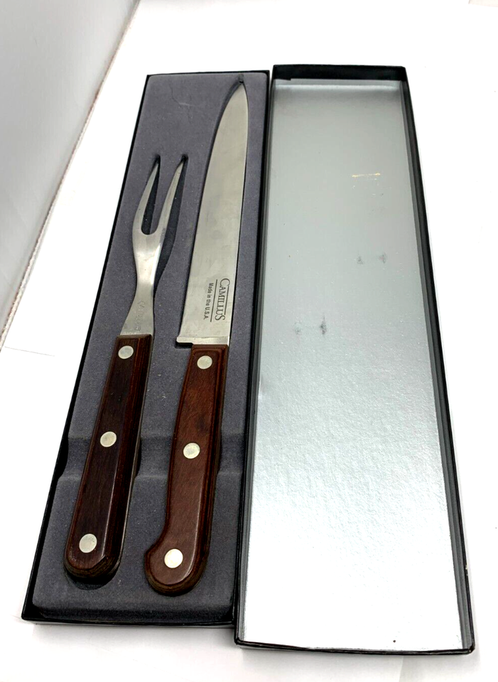 Camillus Carving Knife Set U.S.A MADE eBay