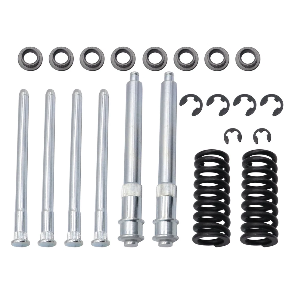 Juego de kit de bisagra y buje de puerta delantera premium de 22 piezas para camioneta Chevy GMC Foto 2 de 4