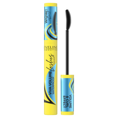 EVELINE Viva Volume Lashes Waterproof Mascara Black Volume & Curl Effect 10ml