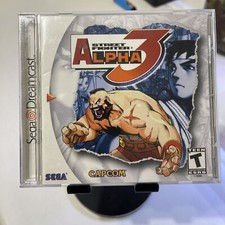 Street Fighter Alpha 3 (Sega Dreamcast, 2000) DC Complete CIB Tested & Working