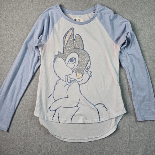Gap Kids Disney Outfit XL/12 Thumper Blue Ringer Tee LS Polka Dot Capri Leggings - Picture 3 of 14