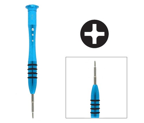 Cross Head Precision 1.2mm Blue Metal Phillips Screwdriver Metal Tool for iPhone - Zdjęcie 3 z 8