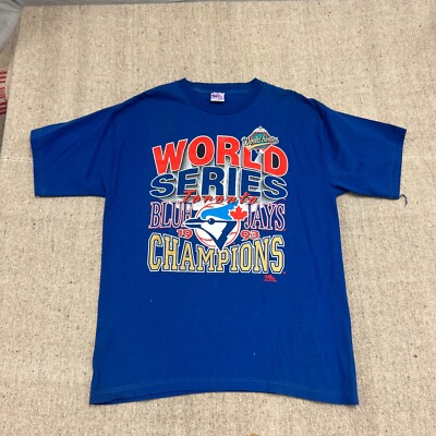 XLサイズ Toronto Blue Jays Shirt 総柄MLB s-l400.jpg
