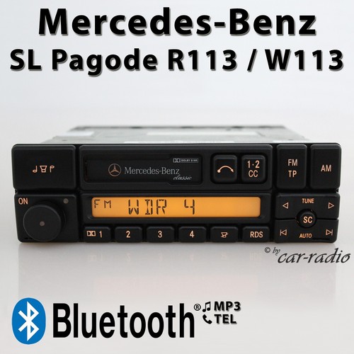 Original Mercedes R113 Radio Classic BE1150 Bluetooth Radio MP3 W113 SL Pagode - Bild 1 von 9