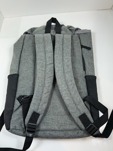 Ashbury by Spector & Co NAVY Flip Top Backpack Laptop Bag Chicago Bears NWT - Picture 2 of 3