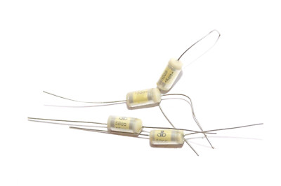 4x Vintage MKT-Kondensator von db, 6800 pF / 1500 V, Booster Capacitor, NOS