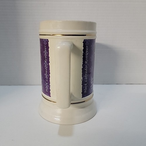 Tazza alta vintage nera Labrador Retreiver da collezione - Foto 4 di 6