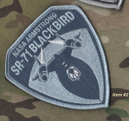 LOCKHEED-MARTIN SKUNK WORKS SR-71 BLACKBIRD NASA RESEARCH PLANE vêlkrö INSIGNIA - Picture 2 of 12