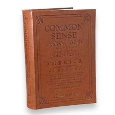 COMMON SENSE AND OTHER WORKS  Thomas Paine Faux Leather Flexibound Classic