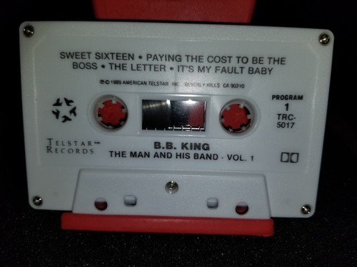 BB King The Man And His Band Vintage (Cassette Tape) 📼 1988 Telstar Records VGC - Picture 5 of 9