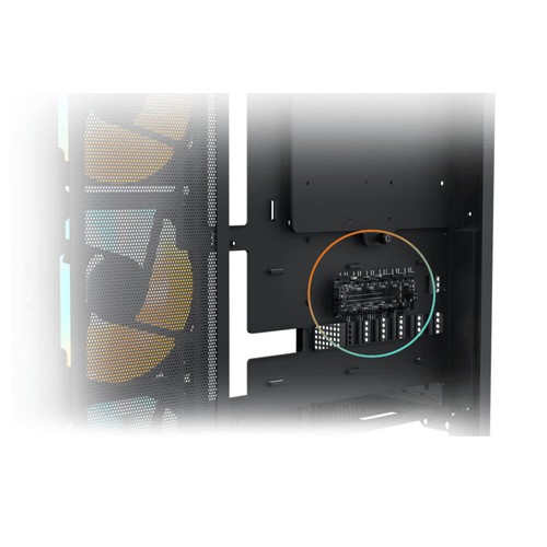 Gigabyte C500 Panoramic Stealth Mid Tower ATX Tempered Glass RGB PC Case - Picture 6 of 21