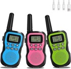 3 szt. Walkie Talkie dla dzieci Akumulator 3 KM Ręczne Walkie Talkie