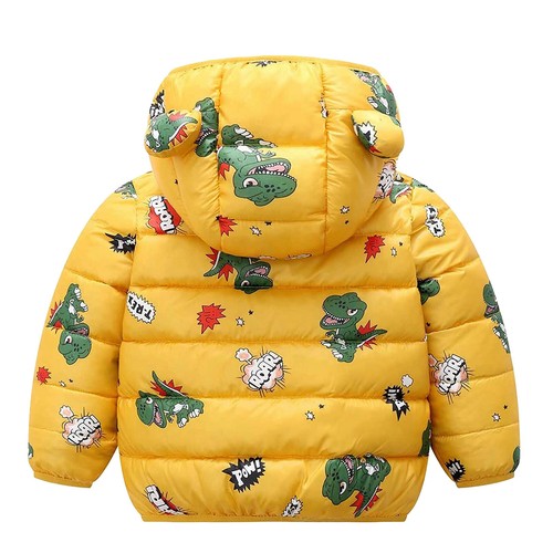 Kids Toddler Baby Boys Girls Winter Warm Zipper Hooded Coat Tops Jacket Outwear - Picture 39 of 57