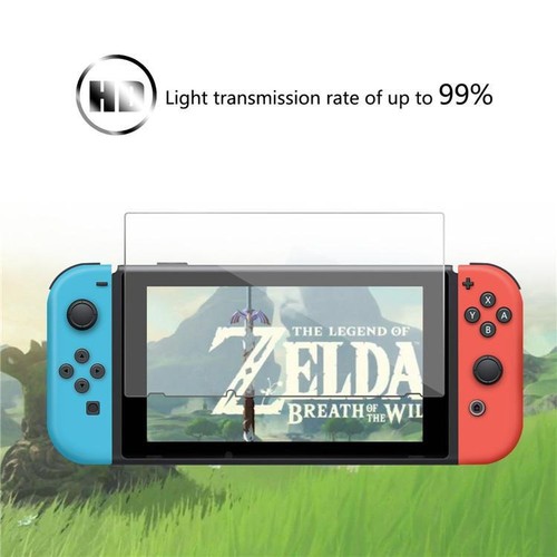 ☆ 2 VITRE PROTECTION EN VERRE TREMPÉ 9H FILM PROTECTEUR Pour Nintendo Switch ☆ - Picture 8 of 9