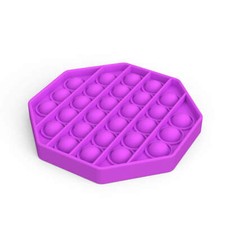Push Bubble Pop Stress Relieving Toys - Pack of 2 Octagon  Square 