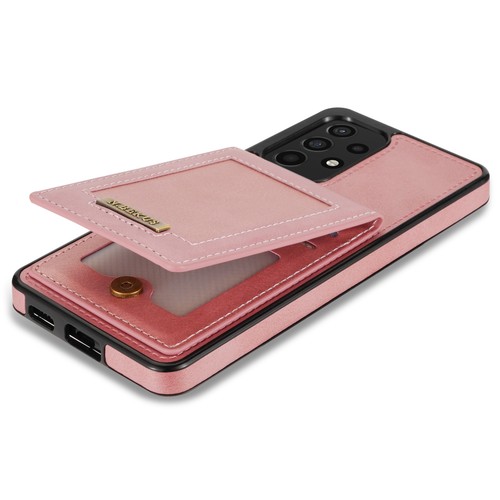 Wallet Case for Galaxy A53 5G A12 A51 52 71 with RFID Card Slots Kickstand Case - Photo 33 sur 41