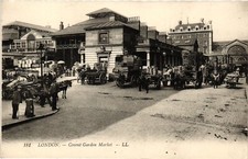 United Kingdom, London, Covent Garden Market, Vintage Postard