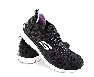 skechers ladies bungee slip on
