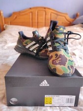 Adidas Bape Green Camo Ultra Boost 4.0 UK8