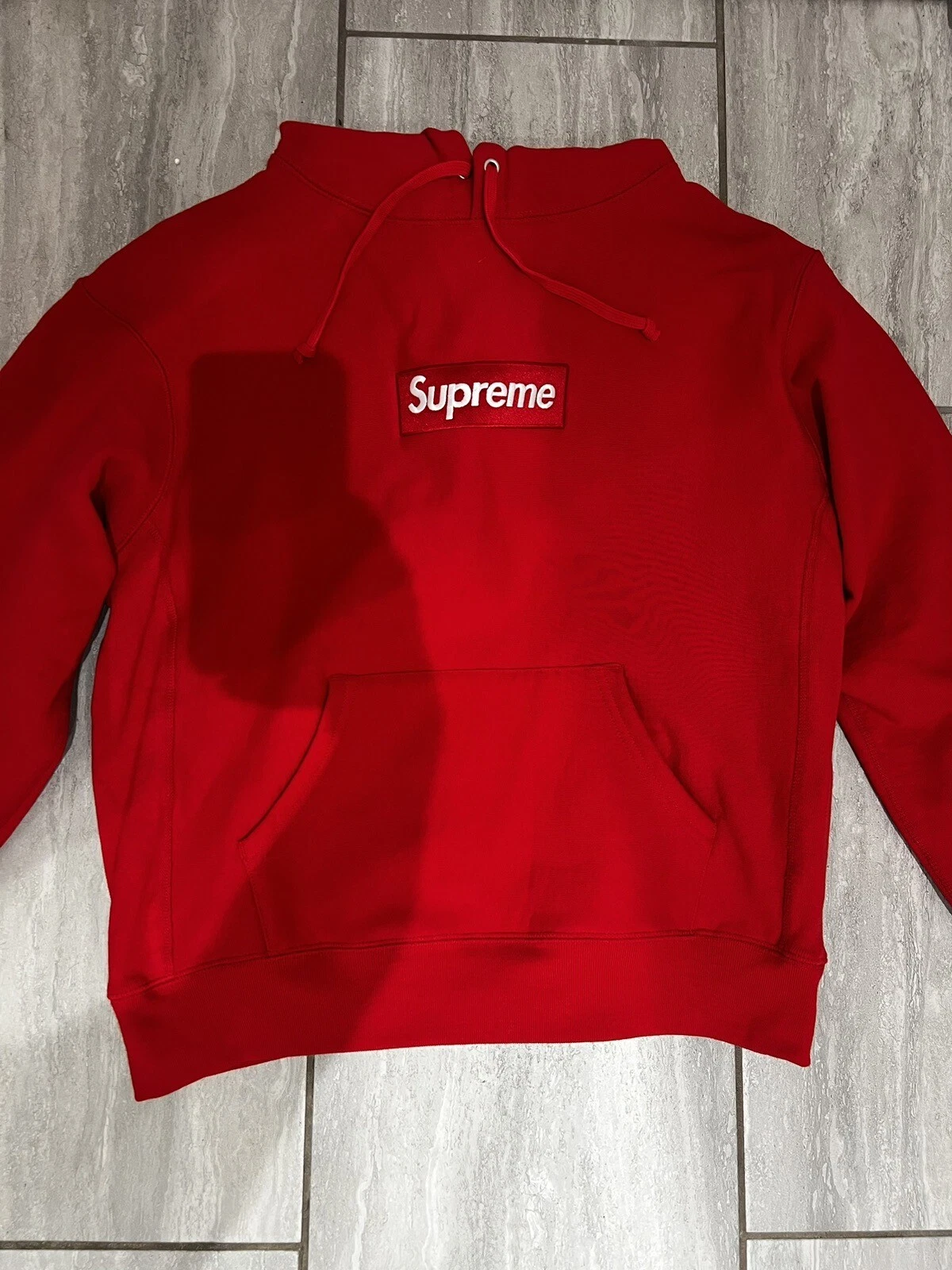 Sweat à capuche SUPREME 'BOGO' boîte logo rouge petit NEUF