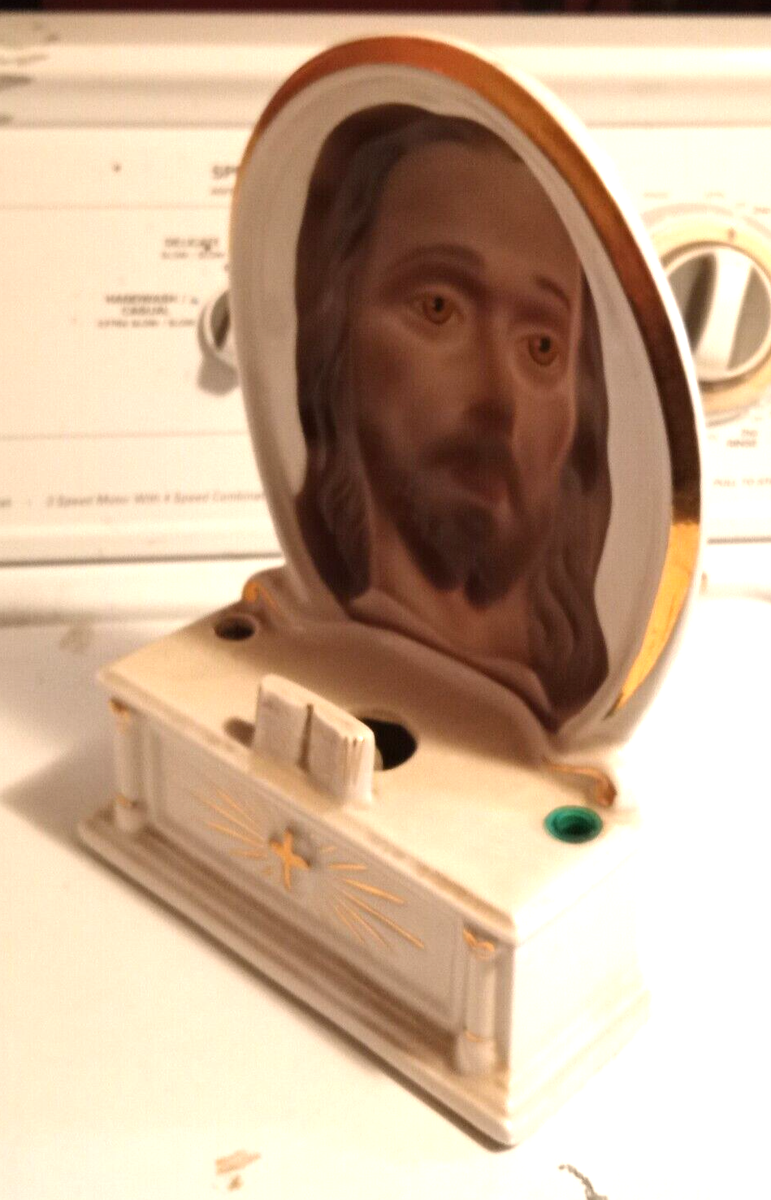 Waco Jesus　5枚 Jesus Christ Porcelain Watching Over You Night Light | eBay