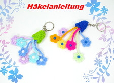 H&auml;kelanleitung Anh&auml;nger, Schl&uuml;sselanh&auml;nger Flower  Nr.1