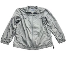 Vintage 90s Nike Silver Tag Windbreaker Jacket Men's L Center Swoosh YKK Zipper