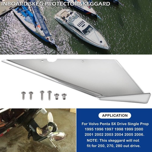 99052 Skeg Guard Protector Kit For Volvo Penta SX Drive Single Prop 1995-2006 - Picture 4 of 9