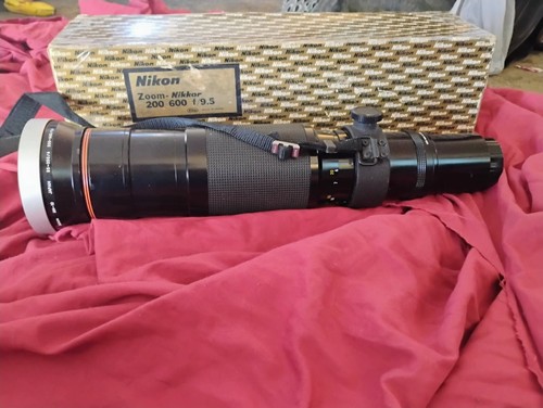Nikon 200-600 9.5-10.5 Auto Nikkor Tele Photo Zoom W/ Original Box eBay - - Picture 3 of 3