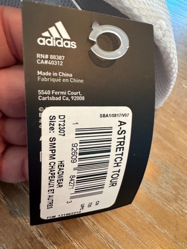 Adidas A-Stretch tour size small/med new with tags - Picture 6 of 8